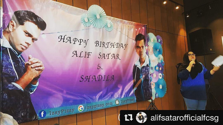 Artist Alif Satar’s Surprise Birthday & Anniversary – IzsyPizsy