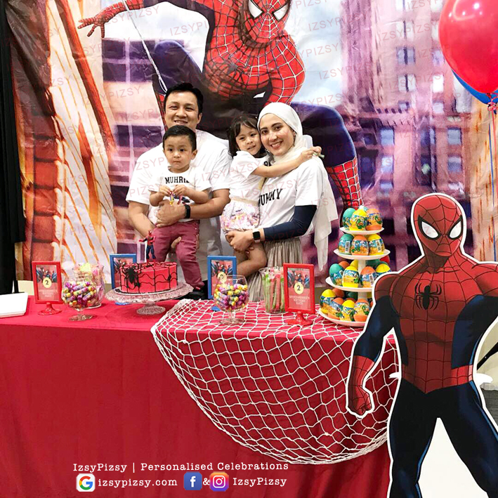 thumbnail image 2 of Spider Theme Birthday Banner, Pre-Threaded Ready-To-Use 2 of 14